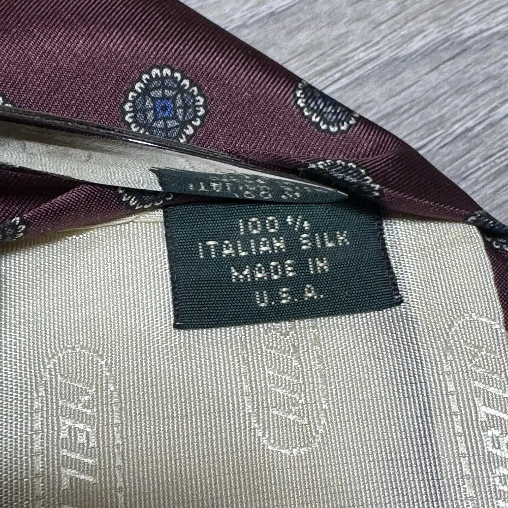 Neil Martin Handmade Luxury‎ 100% Italin Silk Neck Tie for Men USA 58